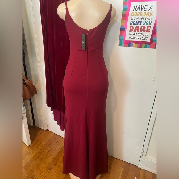Lulus Dresses & Skirts - Lulu's Deep Red Maxi Dress
